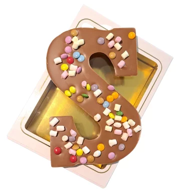 Chocolade letter, Sinterklaas, luxe letter