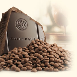 Chocolaatje rond 4 cm PUUR