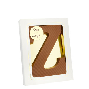 Grote Letter Z met logo melk