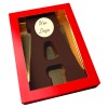 Letter A met logo pure chocolade