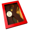 Letter K met logo pure chocolade